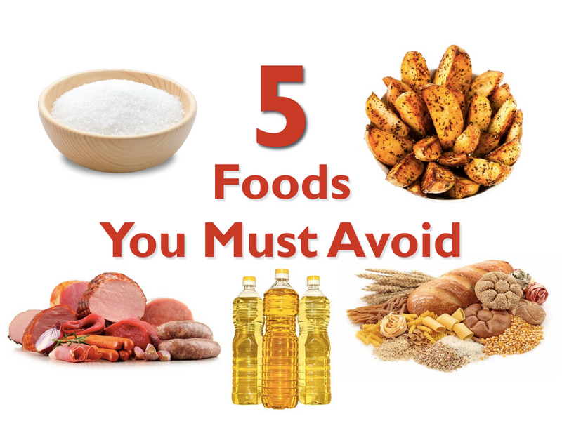 5 Most Damaging Foods